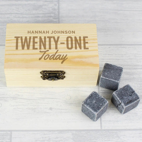 Personalised Cooling Stones: 2 - Barware By Gift Moments