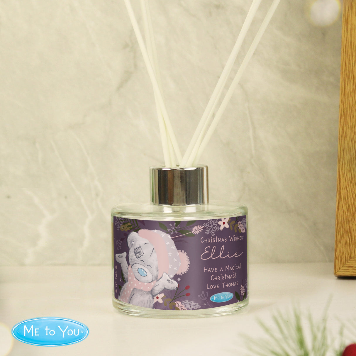 Personalised Me to You Cosy Winter Diffuser: 1 - Reed Diffusers