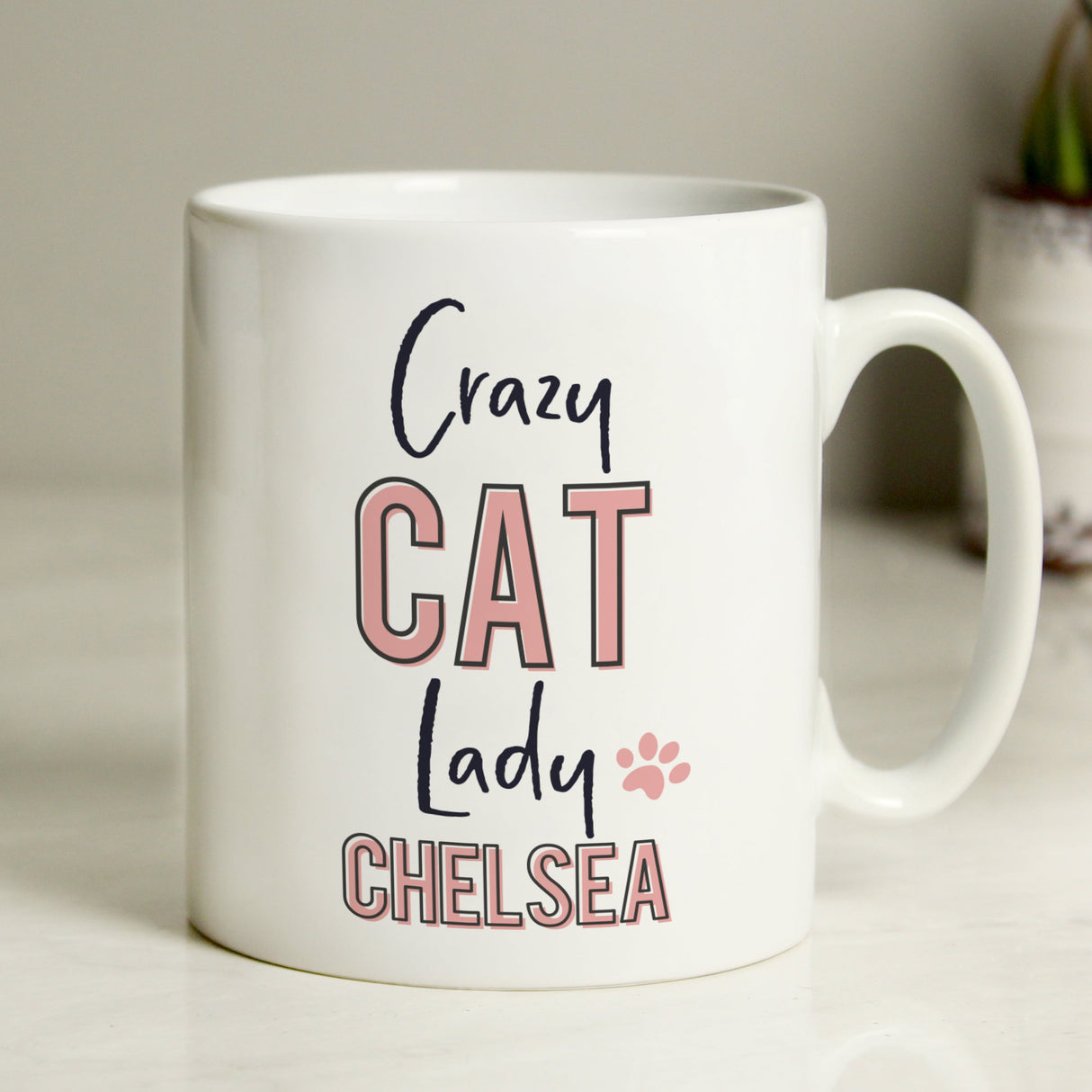 Personalised Crazy Cat Lady Mug: 2 - Mugs By Gift Moments
