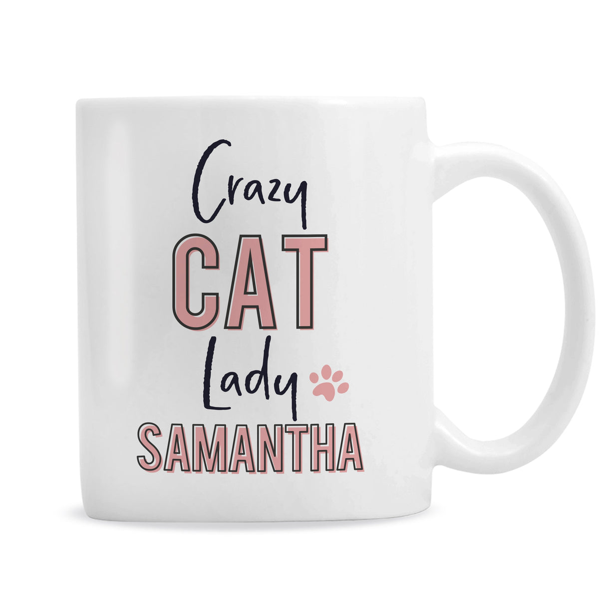 Personalised Crazy Cat Lady Mug: 5 - Mugs By Gift Moments
