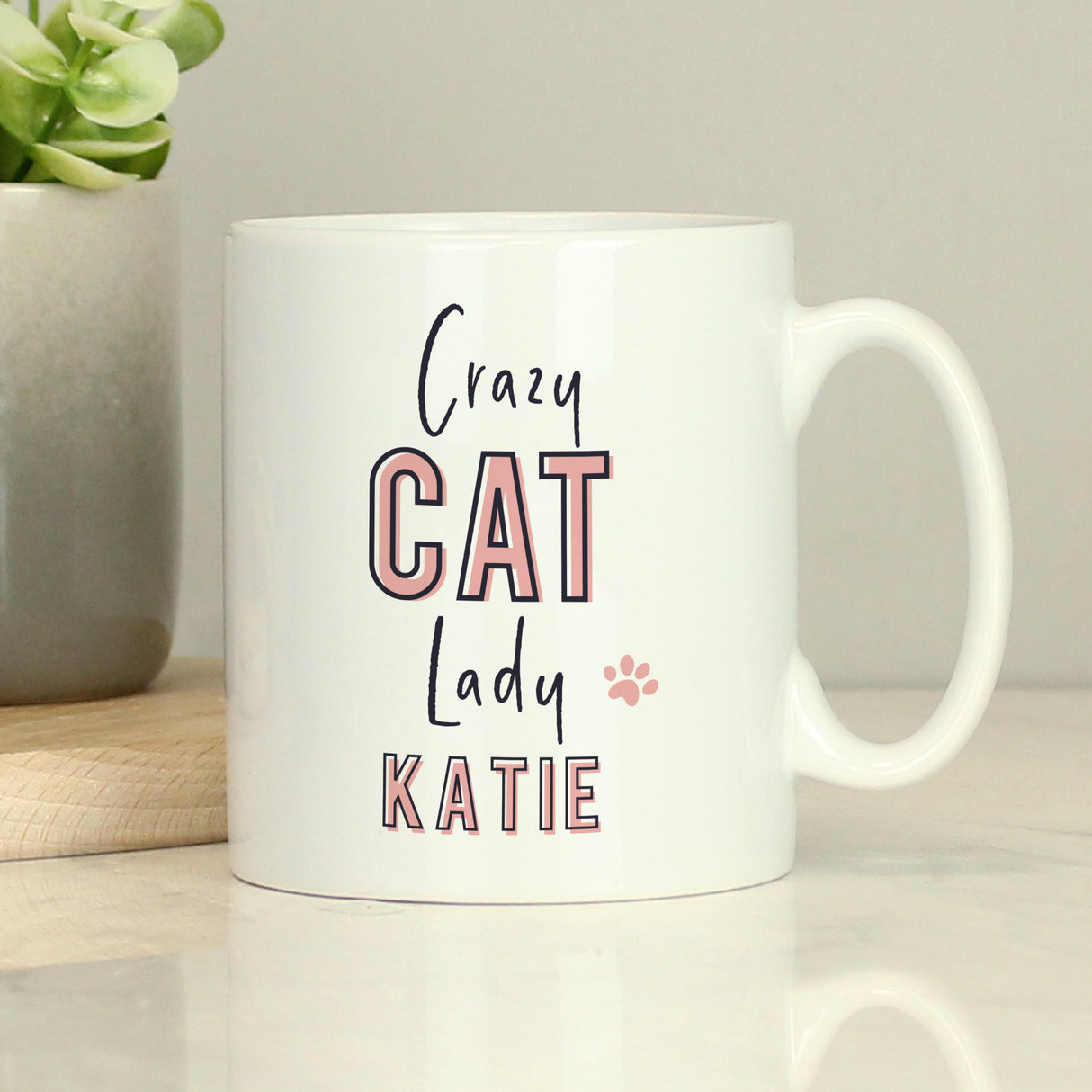 Personalised Crazy Cat Lady Mug: 1 - Mugs By Gift Moments