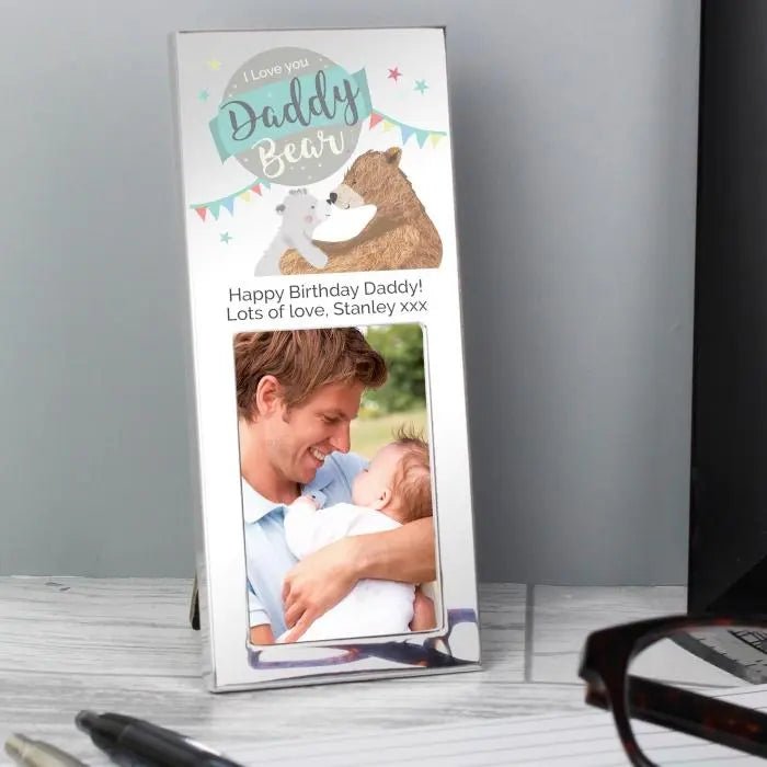 Personalised Daddy Bear 2x3 Photo Frame: 1 - Photo Frames By Gift Moments