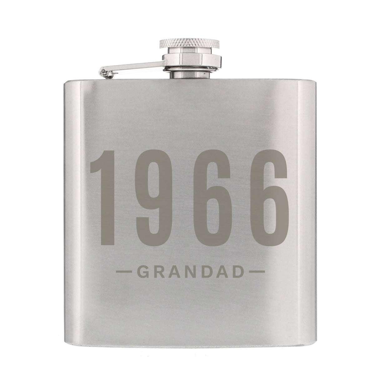 Personalised Date & Name Hip Flask: 5 - Hip Flasks By Gift Moments
