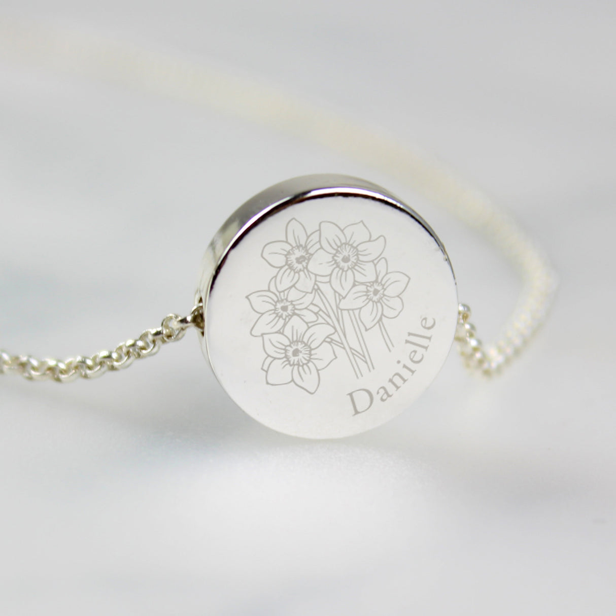 Personalised December Birth Flower Necklace and Box - Shop Necklaces At Gift Moments - 6