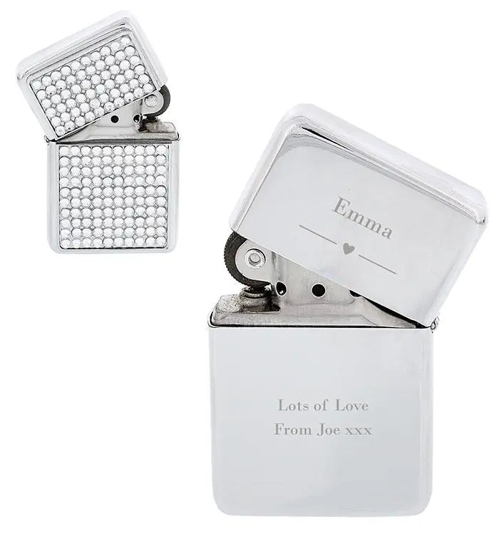 Personalised Decorative Heart Diamante Lighter: 2 - Smoking Accessories By Gift Moments