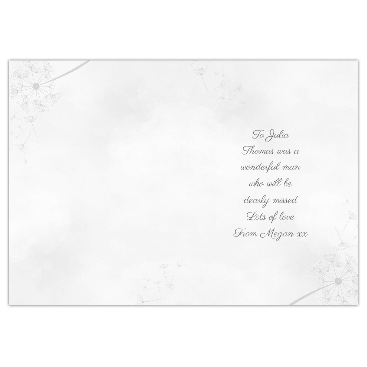 Personalised Deepest Sympathy Card: 4 - Greeting Cards By Gift Moments