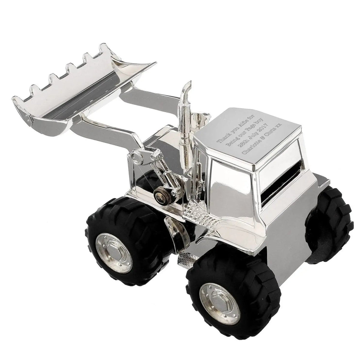 Personalised Digger Money Box - Shop Money Boxes At Gift Moments - 4