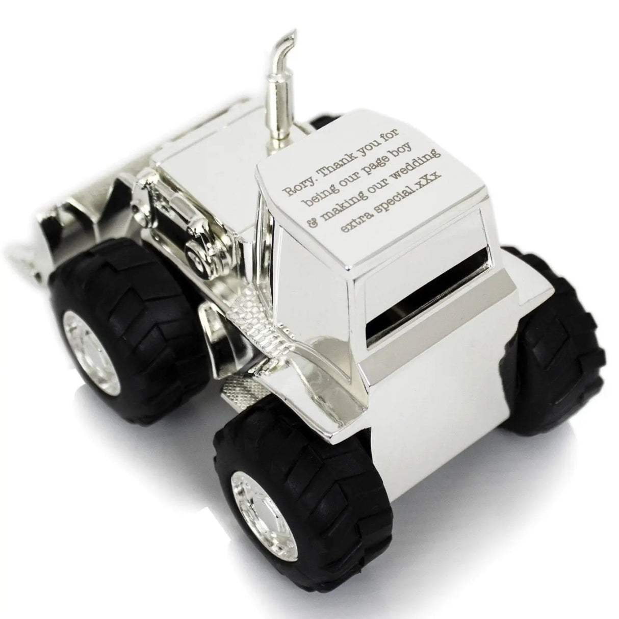 Personalised Digger Money Box - Shop Money Boxes At Gift Moments - 3