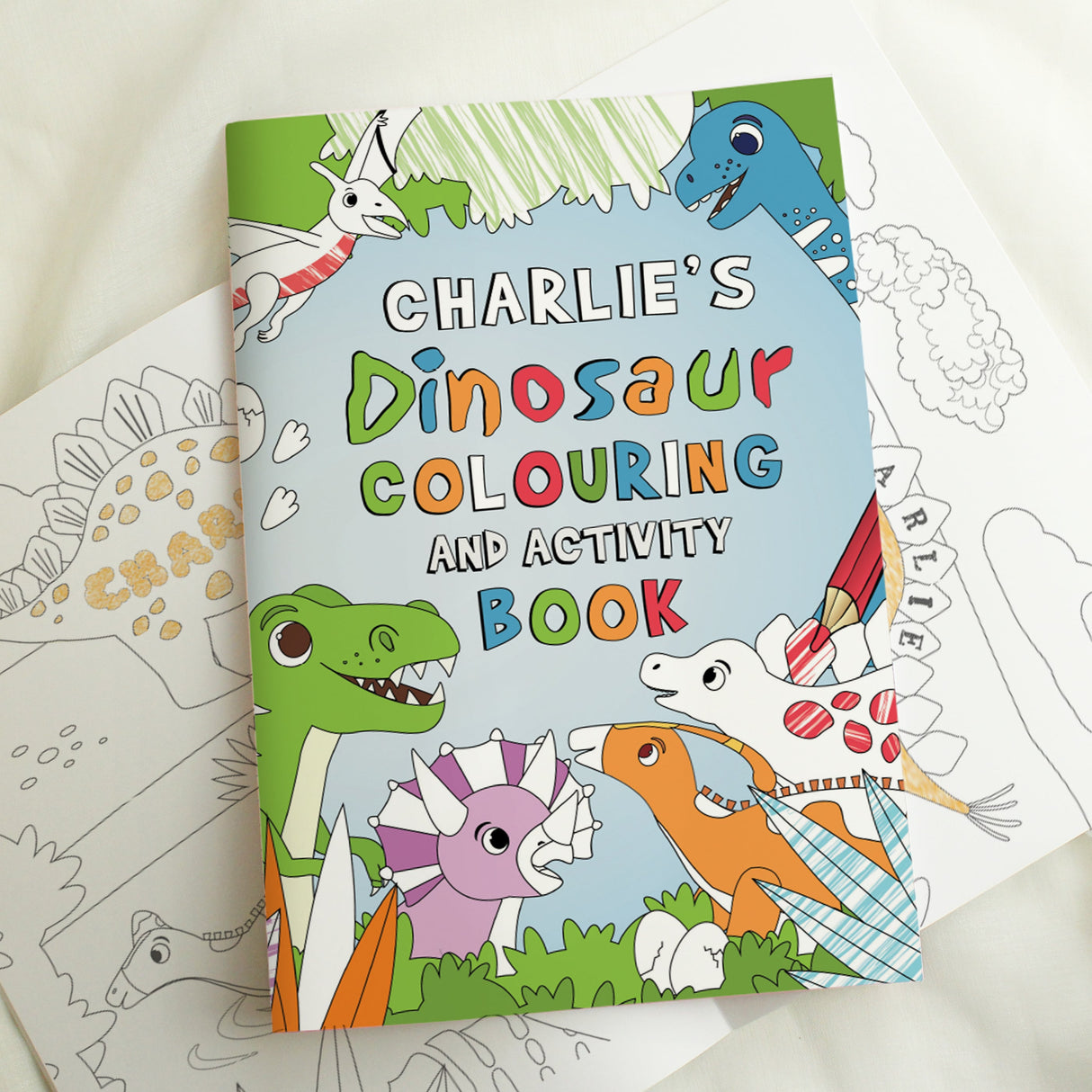Personalised Dinosaur Colouring Book: 1 - Books By Gift Moments
