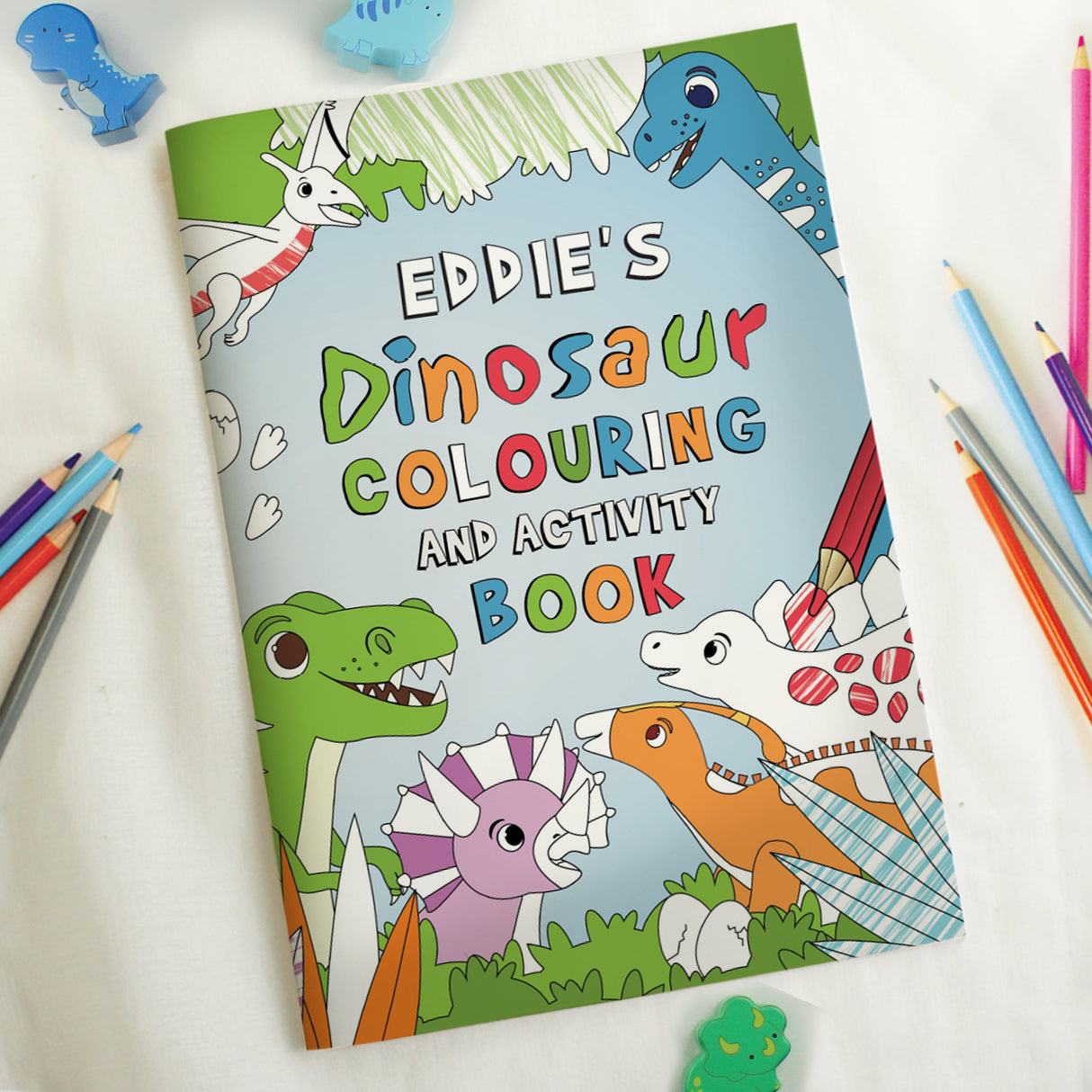 Personalised Dinosaur Colouring Book: 4 - Books By Gift Moments