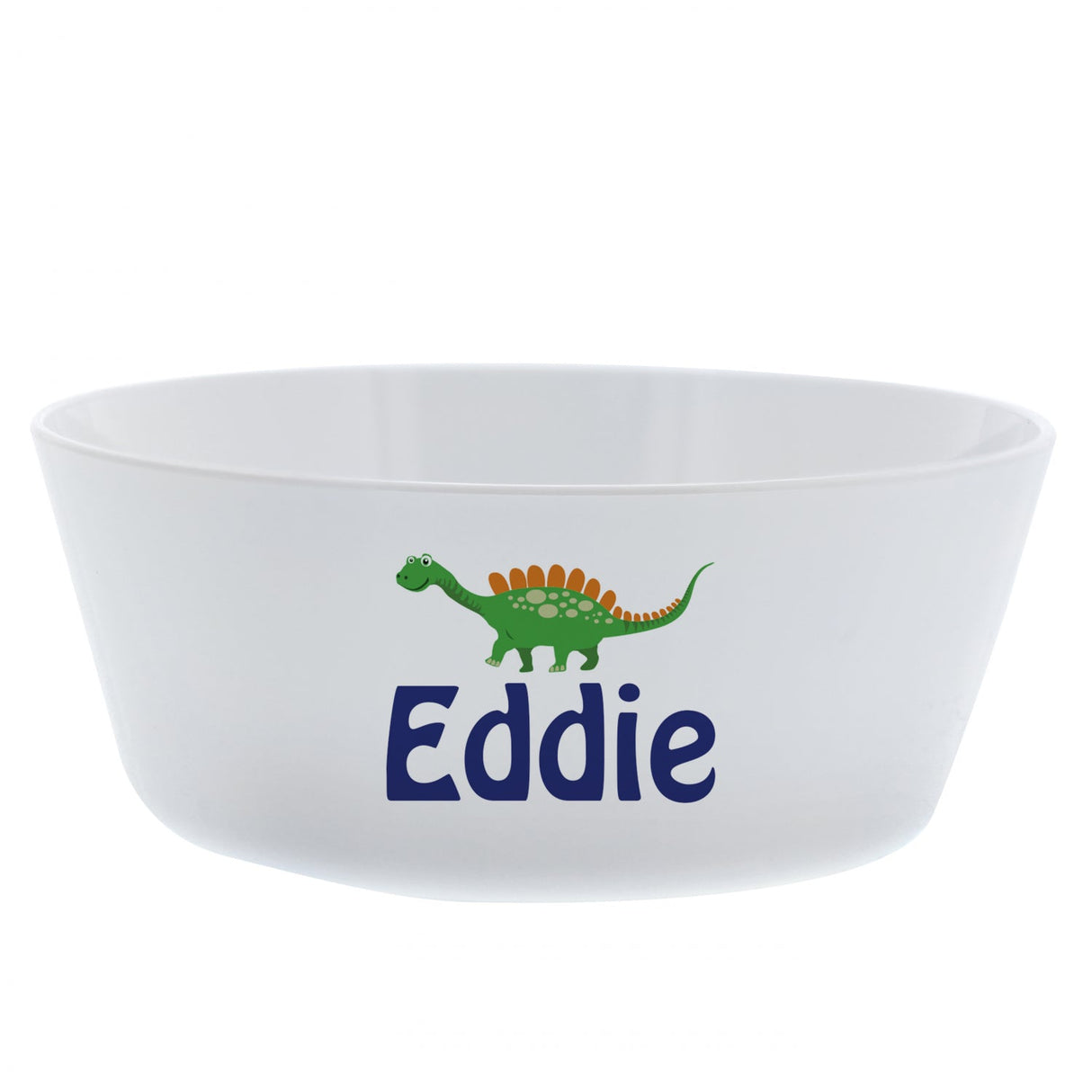Personalised Dinosaur Plastic Bowl: 4 - Tableware By Gift Moments