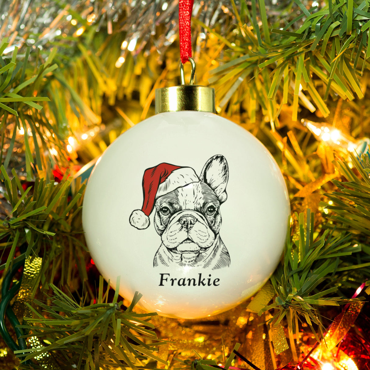 Personalised Dog Breed Christmas Bauble - Shop Christmas Baubles At Gift Moments - 7