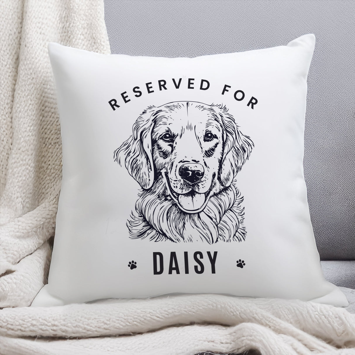 Personalised Dog Breed Cushion: 1 - Cushions By Gift Moments