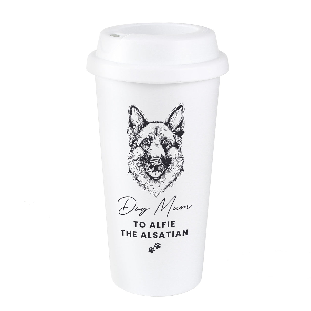 Personalised Dog Breed Travel Cup: 5 - Travel Mugs By Gift Moments