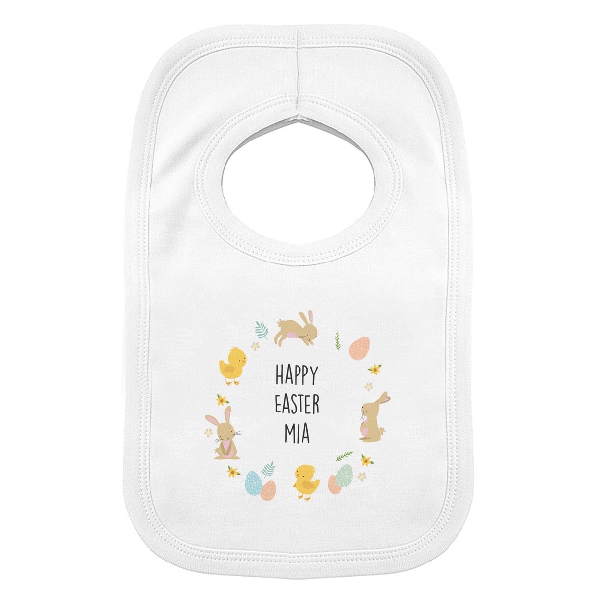 Personalised Easter Babys Bib: 5 - Baby Clothing By Gift Moments
