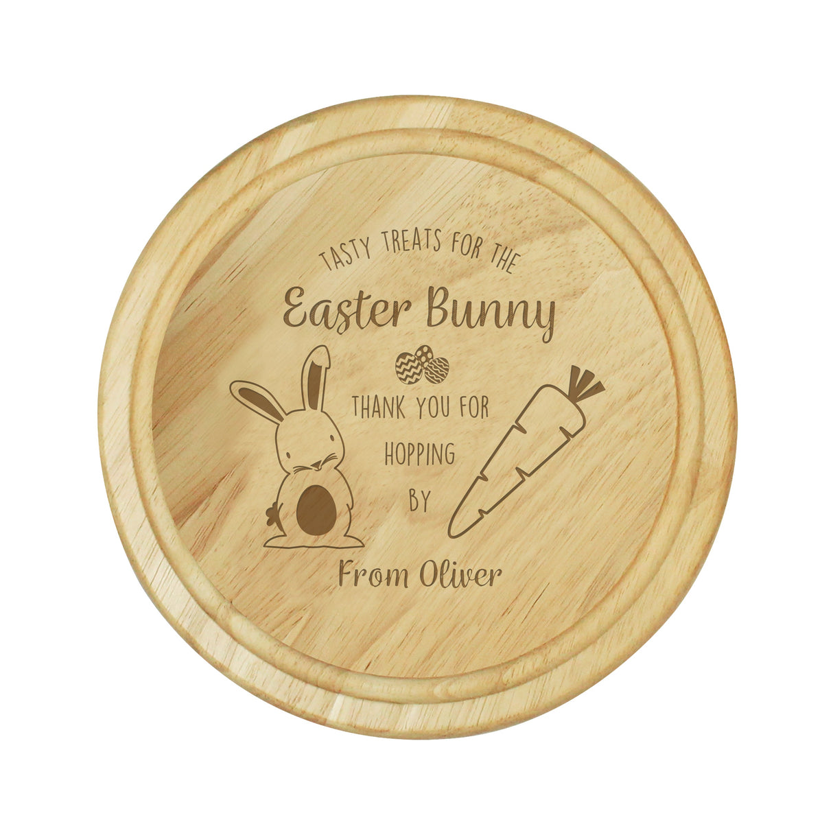 Personalised Easter Bunny Treat Board: 5 - Chopping Boards By Gift Moments