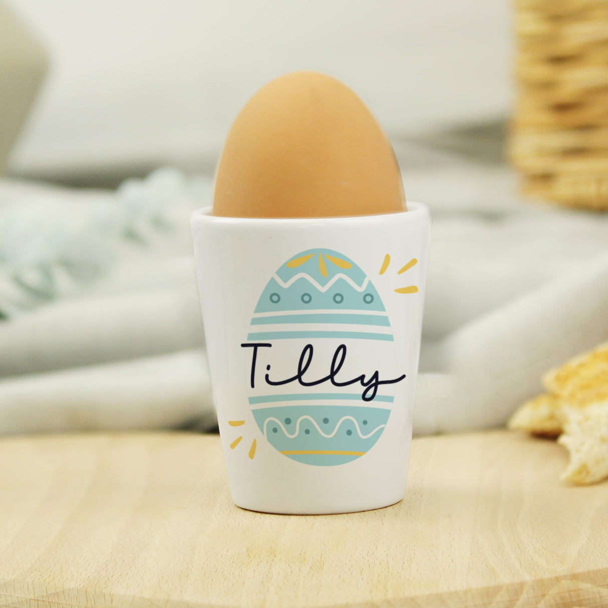 Personalised Easter Egg Cup: 3 - Egg Cups By Gift Moments