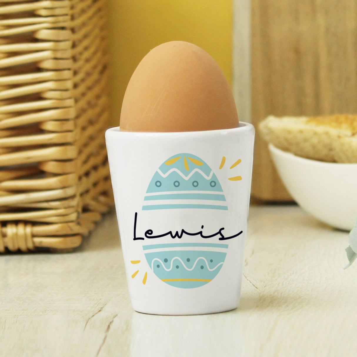 Personalised Easter Egg Cup: 2 - Egg Cups By Gift Moments