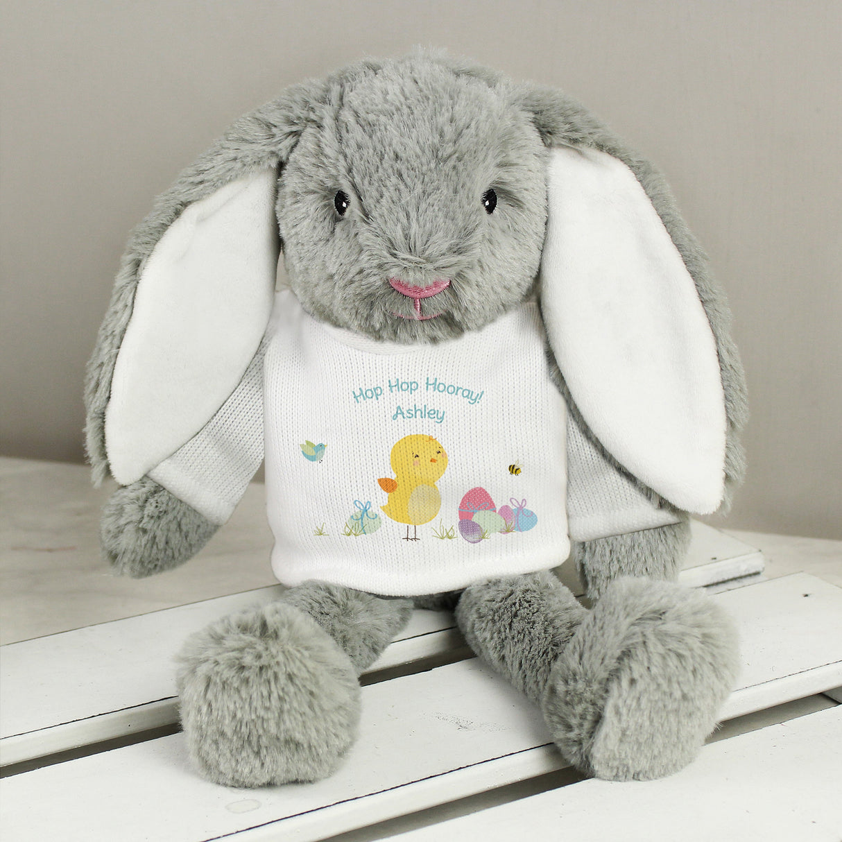 Personalised Easter Meadow Bunny Rabbit: 3 - Teddy Bears & Soft Toys By Gift Moments