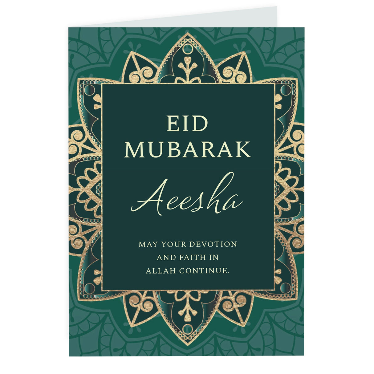 Personalised Eid and Ramadan Card: 4 - Greeting Cards By Gift Moments