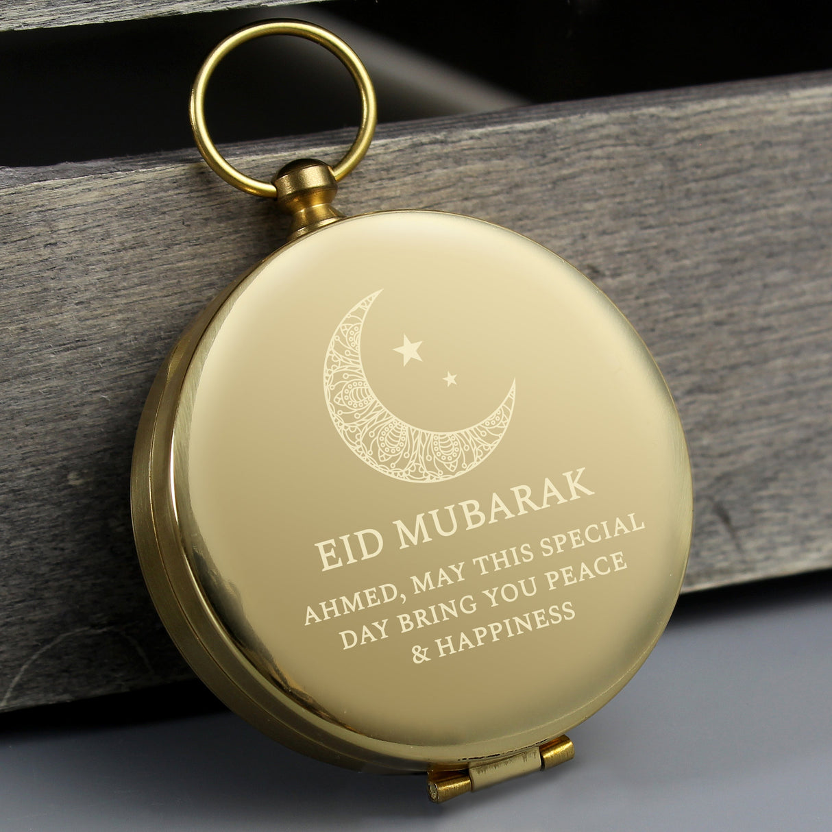 Personalised Eid and Ramadan Keepsake Compass - Shop Compasses At Gift Moments - 3
