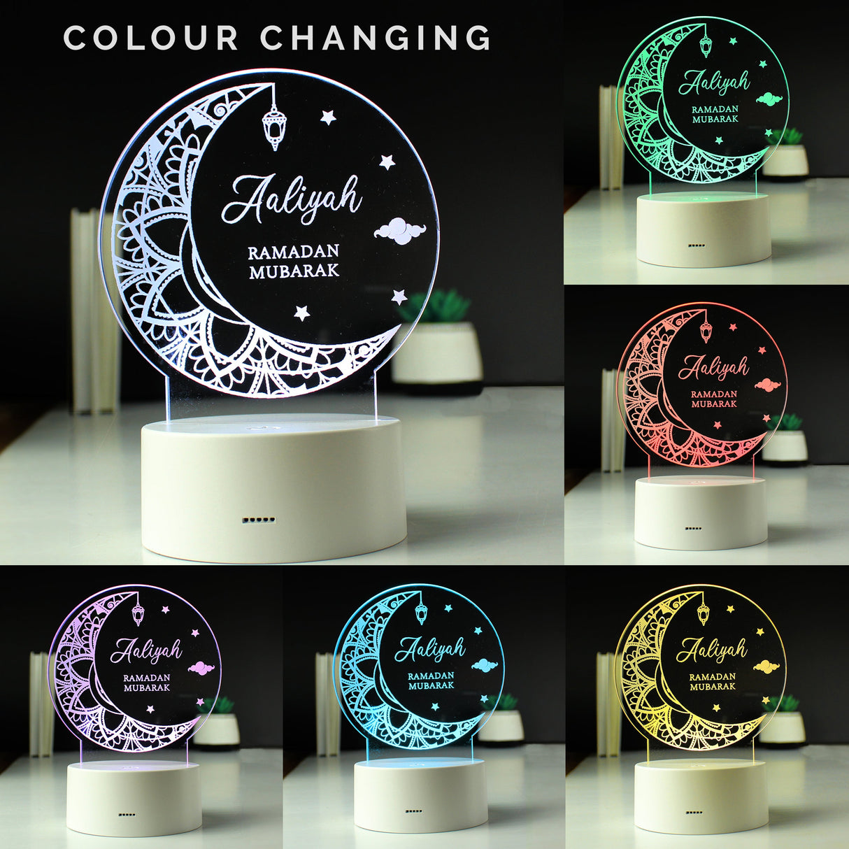 Personalised Eid and Ramadan LED Light: 2 - LED Lighting By Gift Moments