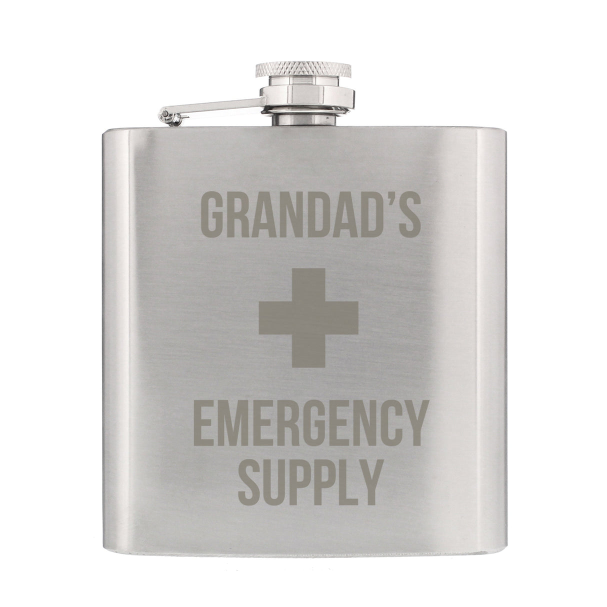 Personalised Emergency Supply Hip Flask: 5 - Hip Flasks By Gift Moments