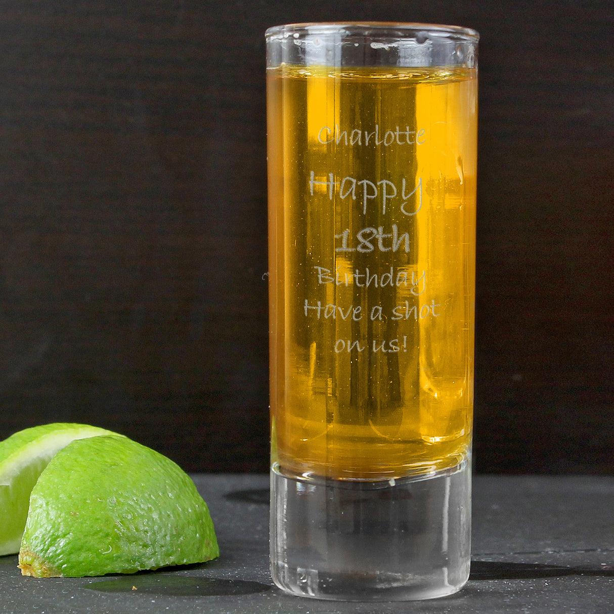 Personalised Engraved Shot Glass: 7 - Shot Glasses By Gift Moments