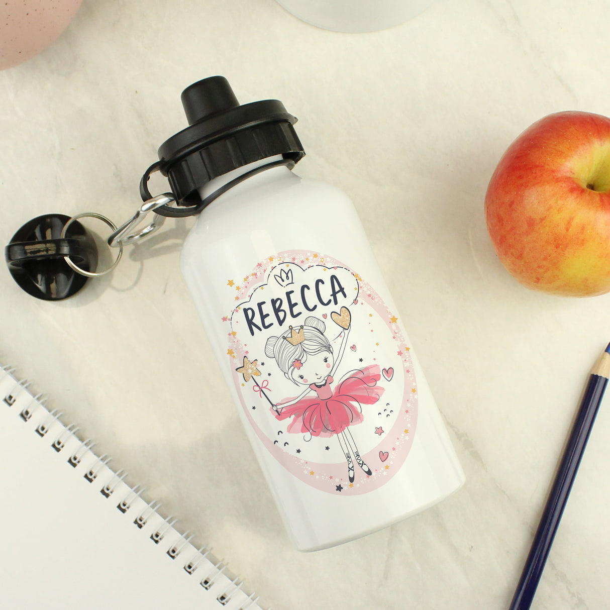Personalised Fairy Drinks Bottle: 3 - Kids Bottles By Gift Moments