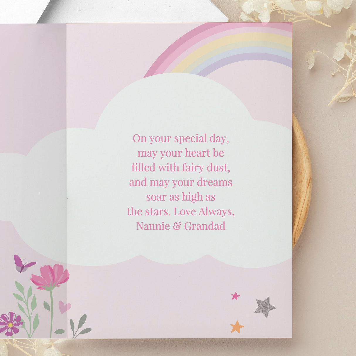 Personalised Fairy Princess Birthday Card: 4 - Greeting Cards By Gift Moments