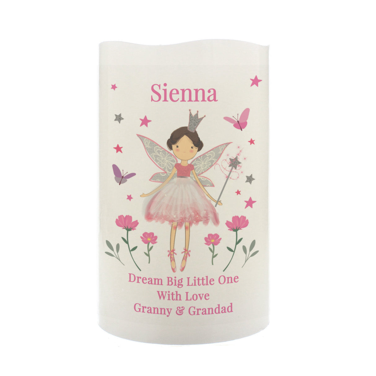 Personalised Fairy Princess Night Light LED Candle: 5 - LED Lighting By Gift Moments