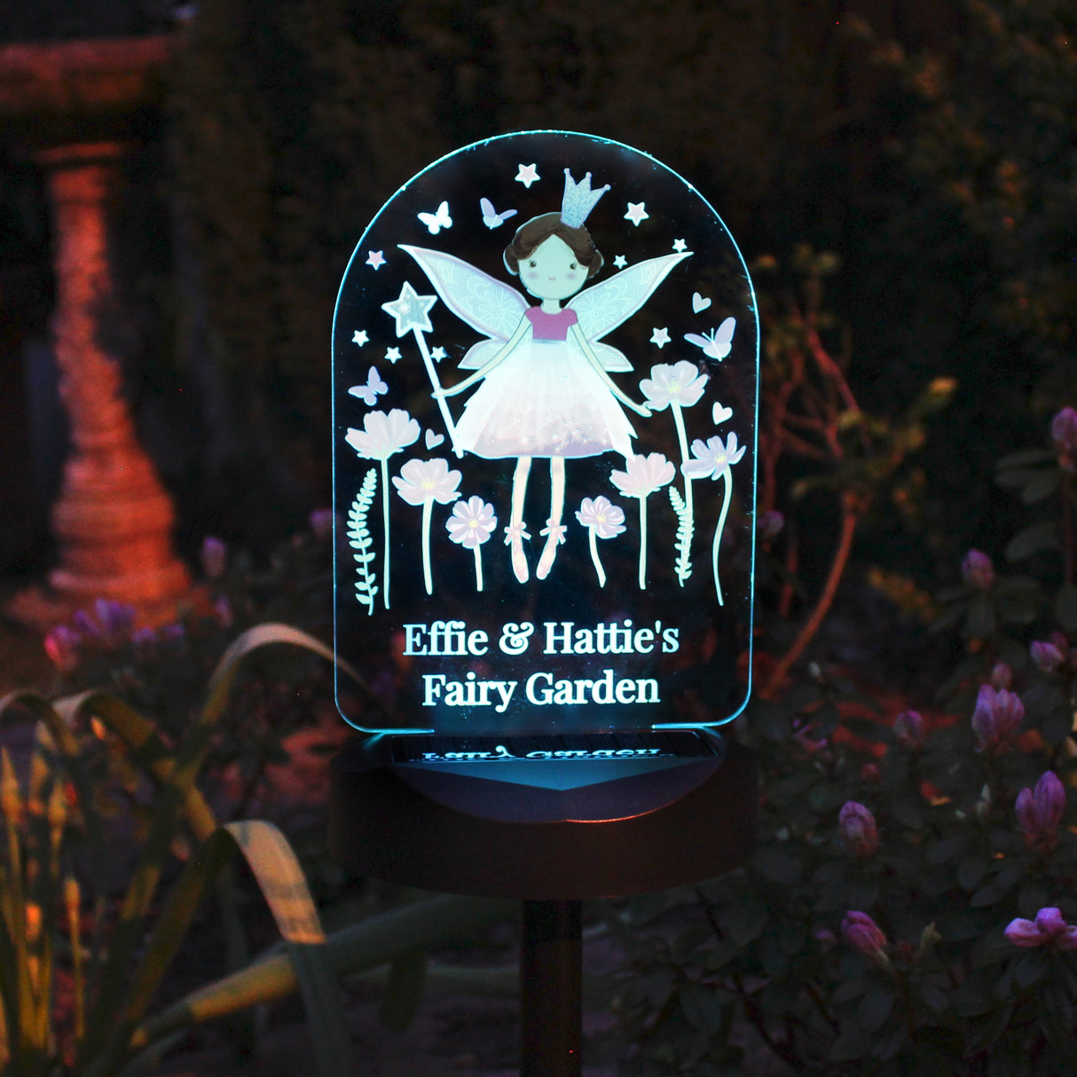 Personalised Fairy Princess Solar Light: 7 - Solar Lights By Gift Moments