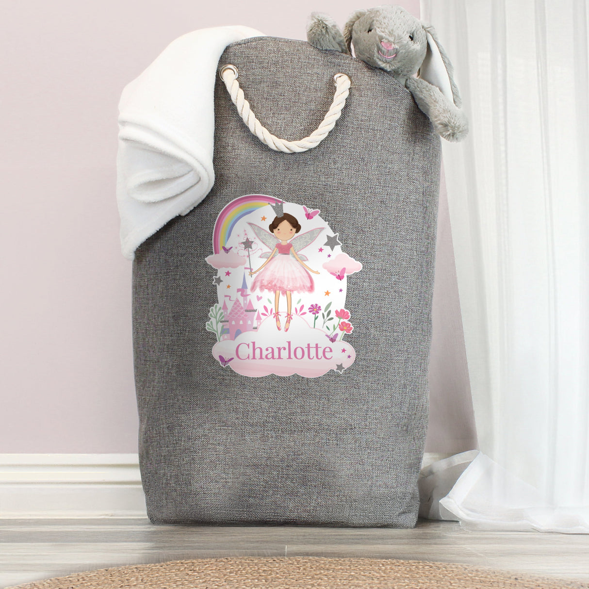 Personalised Fairy Princess Storage Bag: 4 - Storage By Gift Moments