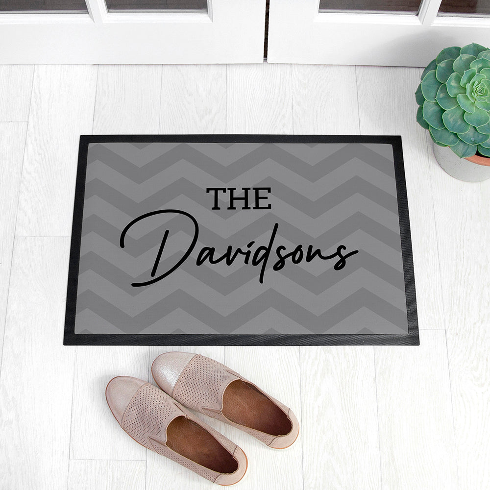Personalised Family Doormat: 3 - Doormats By Gift Moments