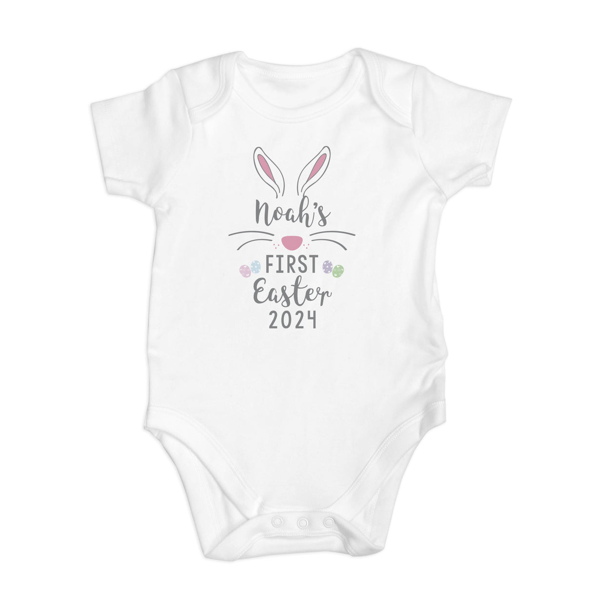 Personalised My First Easter Baby Vest: 5 - Baby Clothing By Gift Moments