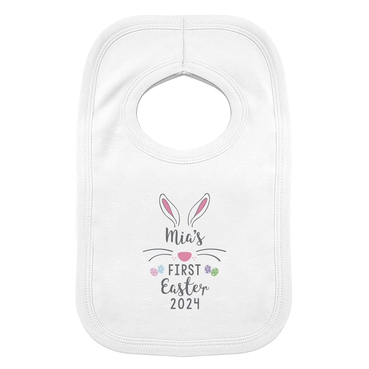 Personalised First Easter Babys Bib: 5 - Baby Clothing By Gift Moments