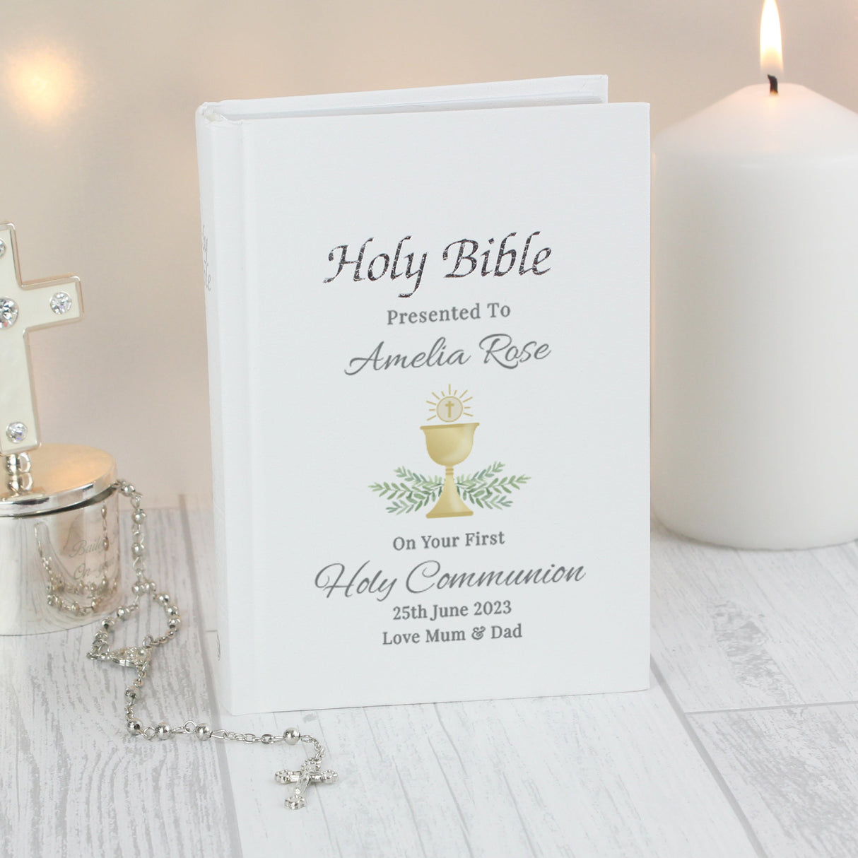 Personalised First Holy Communion Holy Bible: 2 - Books By Gift Moments