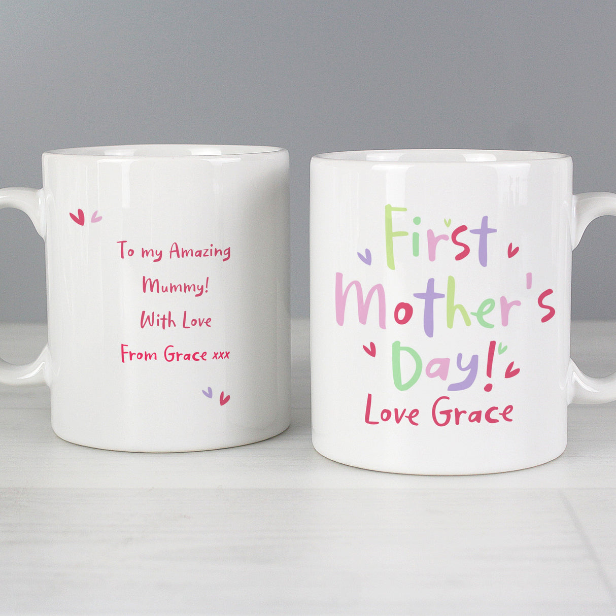 Personalised First Mother’s Day Mug: 3 - Mugs By Gift Moments