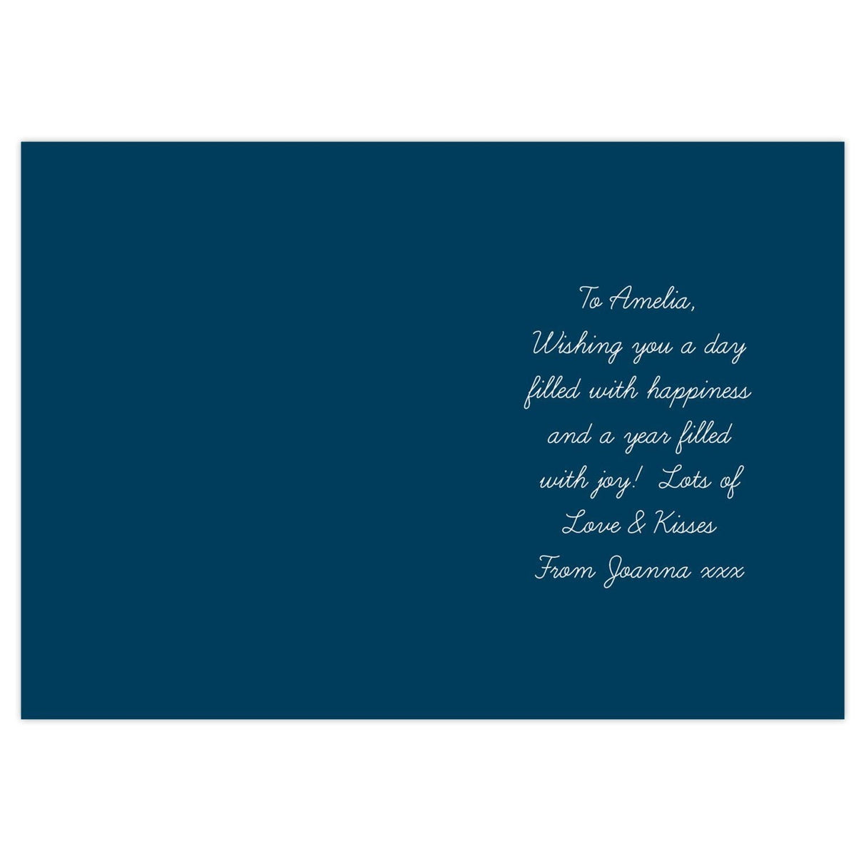 Personalised Floral Age Birthday Card - Shop Greeting Cards At Gift Moments - 4