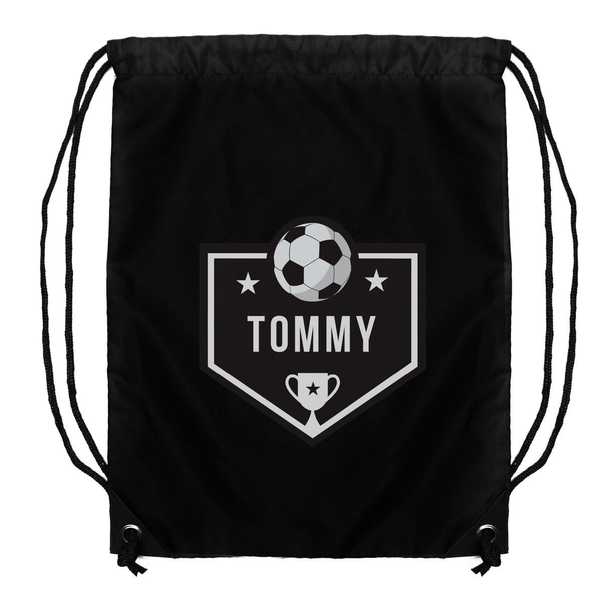 Personalised Football Black Kit Bag - Shop Kids Bags At Gift Moments - 5
