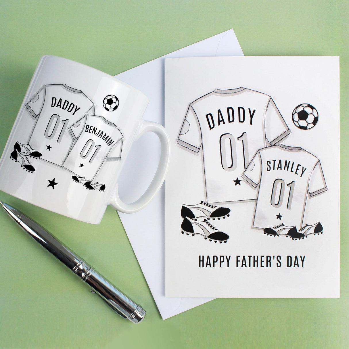 Personalised Football Mini Me Card - Shop Greeting Cards At Gift Moments - 5