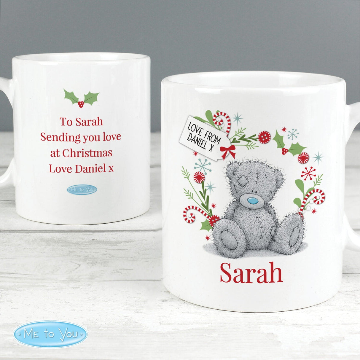 Personalised Me to You ’For Nan Grandma Mum’ Christmas Mug: 1 - Mugs