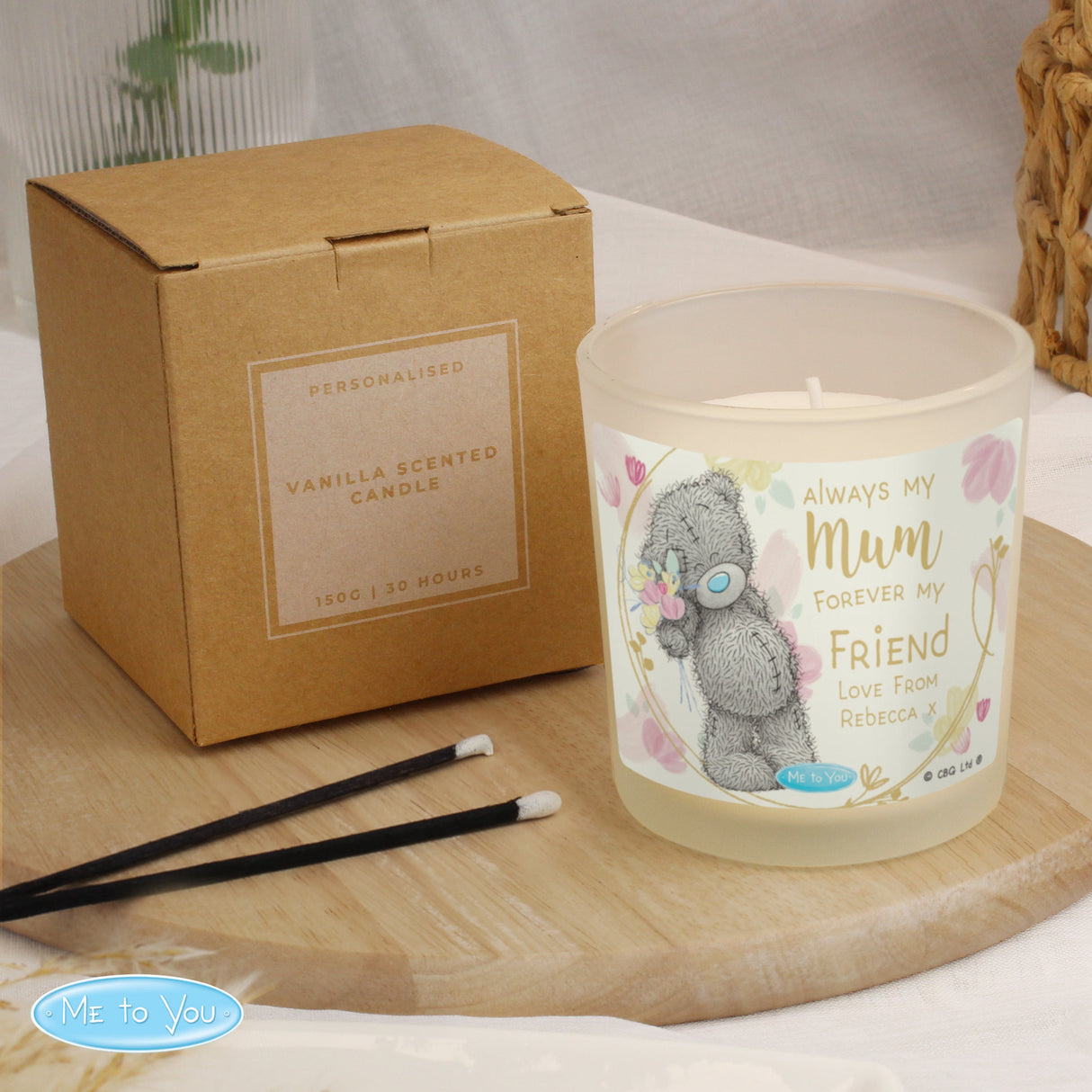 Personalised Me To You Forever My Friend Candle Jar: 4 - Candles