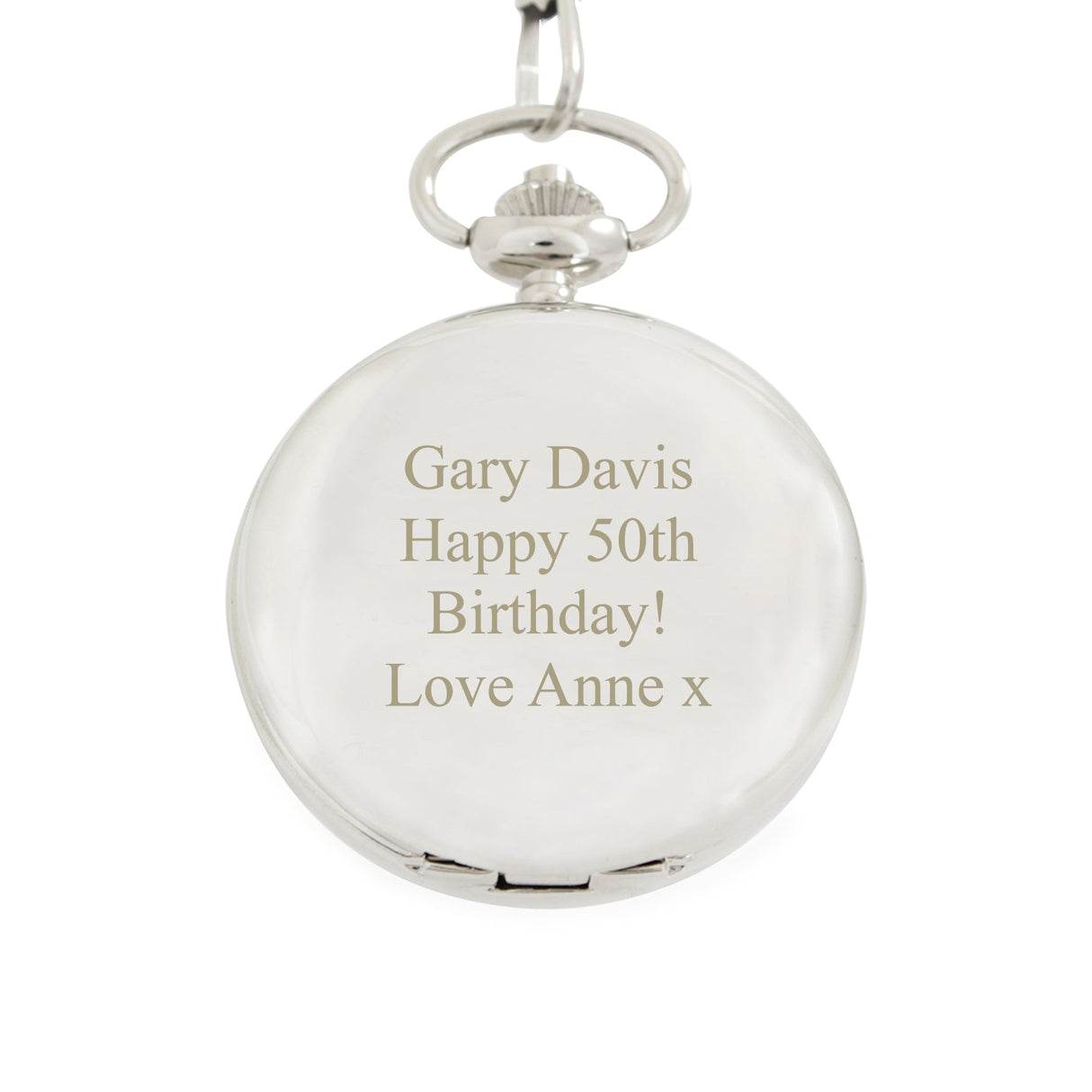 Personalised Formal Pocket Fob Watch: 5 - Watches By Gift Moments