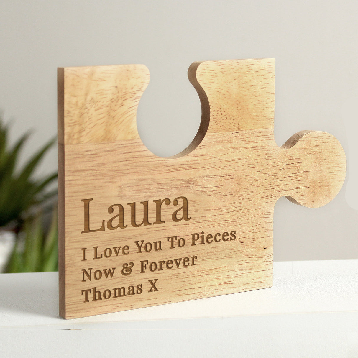 Personalised Free Text Jigsaw Piece - Shop Coasters At Gift Moments - 1