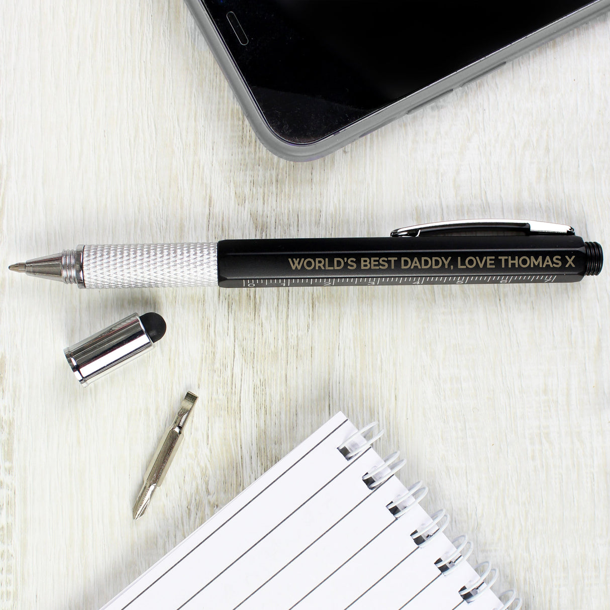 Personalised Free Text Multi Tool Pen - Shop Pens & Pencils At Gift Moments - 5
