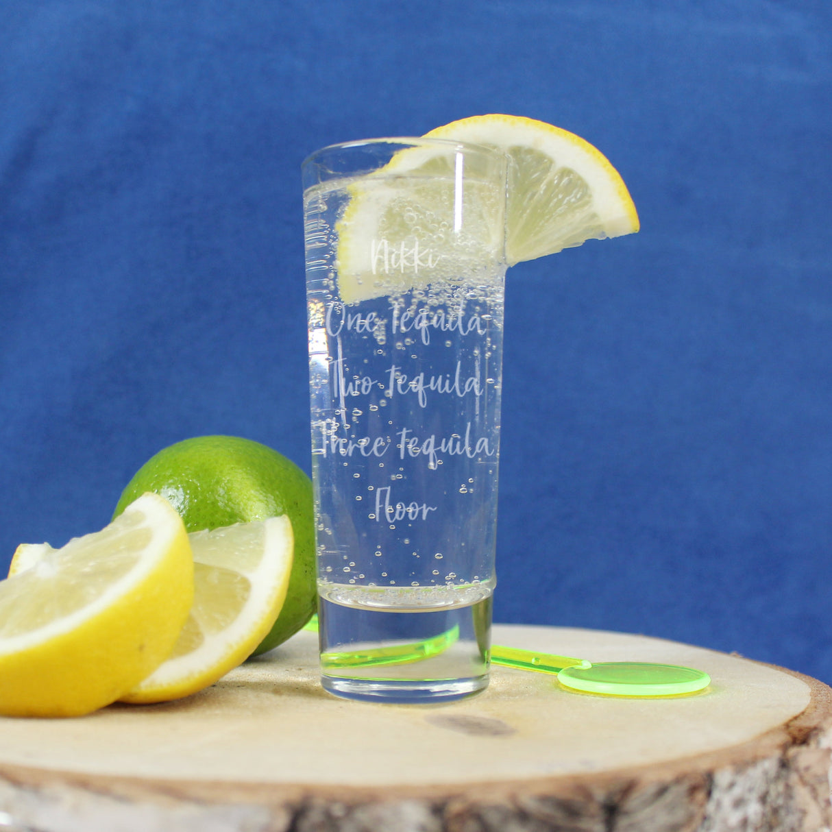 Personalised Free Text Shot Glass: 1 - Shot Glasses By Gift Moments