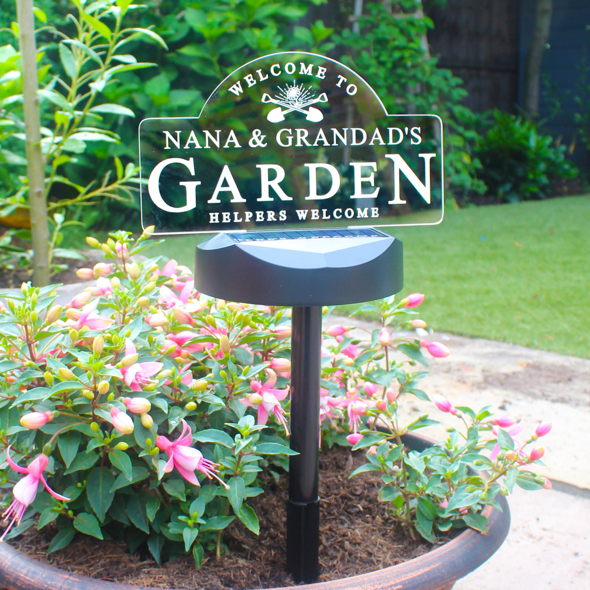 Personalised Garden Sign Outdoor Solar Light - Shop Solar Lights At Gift Moments - 3