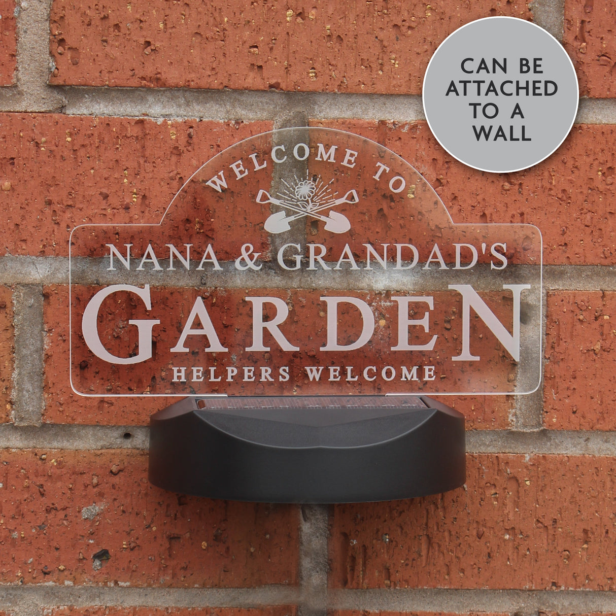 Personalised Garden Sign Outdoor Solar Light - Shop Solar Lights At Gift Moments - 5
