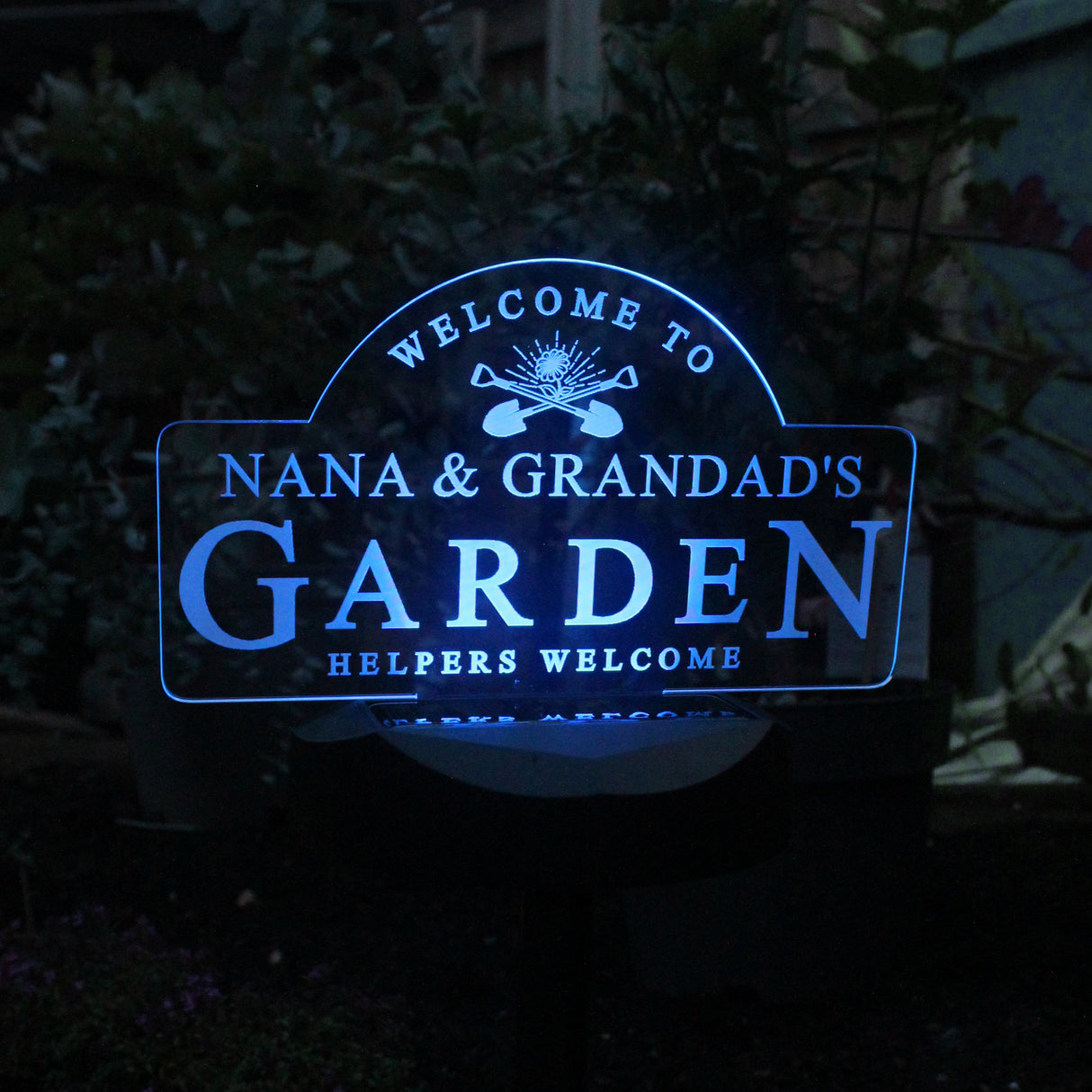 Personalised Garden Sign Outdoor Solar Light - Shop Solar Lights At Gift Moments - 4